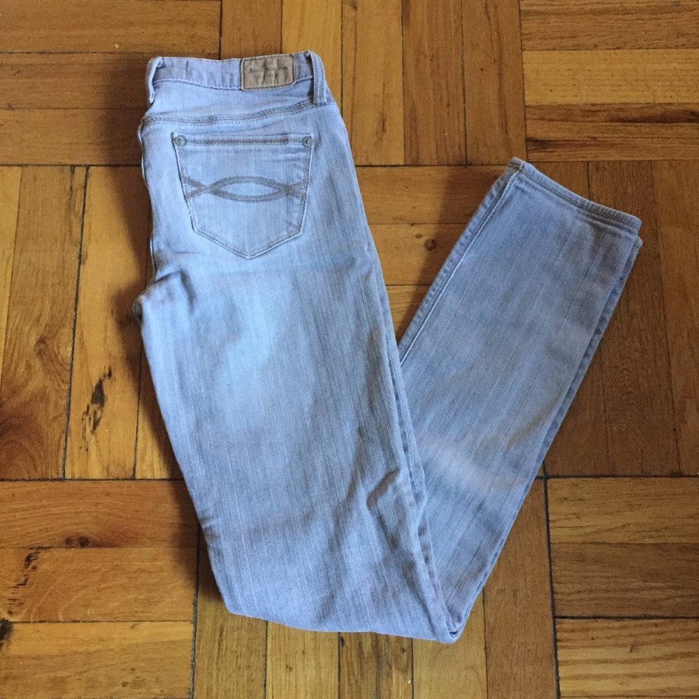 Abercrombie & Fitch Perfect Stretch Gray Jeans